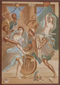 Achilles, in Greek mythology an almost invulnerable hero of the Greeks