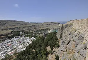 Acropolis, Lindos, Rhodes, Greece, Europe