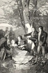 ACT I, SCENE IV. Eugenia recognizes her father