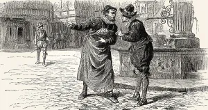 ACT II, SCENE I. Square in Brussels