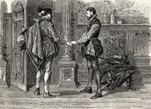ACT II, SCENE II. Egmont's residence