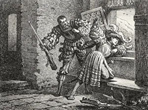 ACT III, SCENE XX. The Armory
