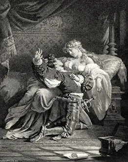 ACT V. SCENE VIII. Adelaide's Bedchamber