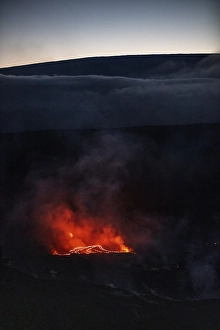 Category Mountain Landscapes Prints: Active eruption, Kilauea volcano