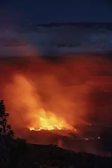 Active eruption, Kilauea Volcano
