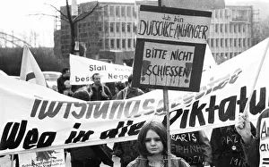 The activities of the peace movement in the Ruhr area in the years 1965 to 1971