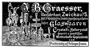 Advertisement of the company Graesser