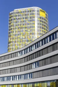 ADAC headquarters modern architecture building in Munich