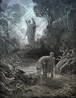 Adam and Eve are driven out of Eden