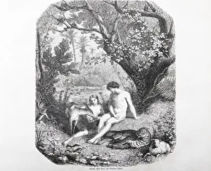 Adam and Eve in the Garden of Eden
