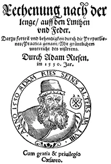 Adam Ries, Adam Riese, 1492, 1559