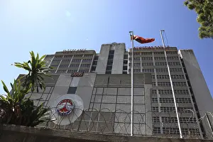 Addis Ababa, government building in the city centre