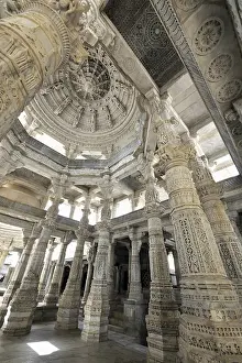 Adinath Jain Temple Ranakpur Rajasthan India Asia June 2010