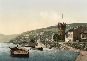 Adlerturm and Niederwald near Ruedesheim am Rhein