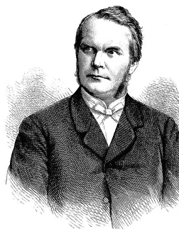 Adolf Stoecker, 1835 - 1906, a German Protestant theologian and politician
