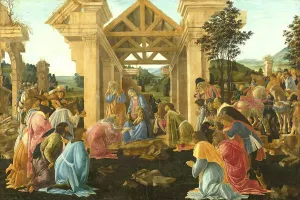 The Adoration Of The Magi, Painting by Sandro Botticelli (1 March 1445)