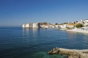 Adriatic sea, Dubrovnik old town, Croatia