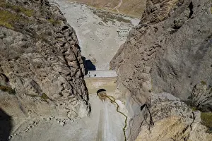 Aerial of Charkent gate, Chimtal district
