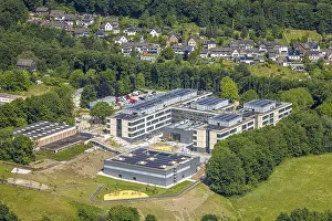 Aerial photo, elbert-Neviges comprehensive school