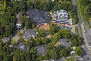 Aerial photo, Rudolf-Steiner School Witten