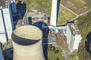 Aerial photo, RWE Generation SE Gersteinwerk power plant