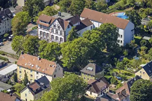 Aerial photo, Tinsberger Schule Grundschule
