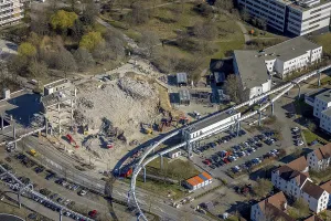Aerial photo, TU Technical University Dortmund