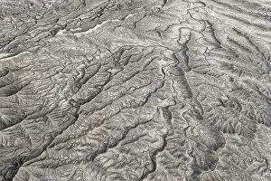 Aerial photograph capturing the intricate