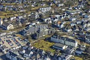 Aerial photograph, Am Hohenstein primary school