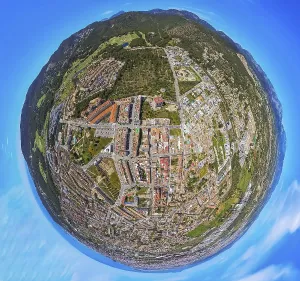 Aerial view, aerial view Sa Vileta-Son Rapinya