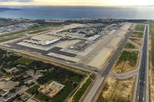Aerial view, Aeroport de Palma