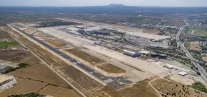 Aerial view, Aeropuerto de Palma de Majorca