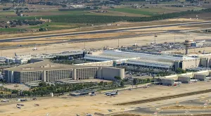 Aerial view, Aeropuerto de Palma de Majorca