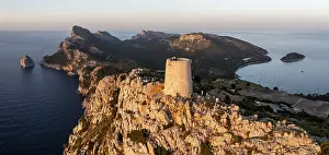 Aerial view, Albercutx watchtower