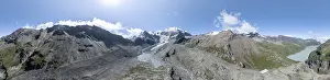 Aerial view, Alpine panorama
