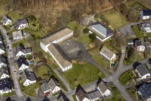 Category Cities DE Prints: Aerial view, Anne-Frank-Schule Ostwig