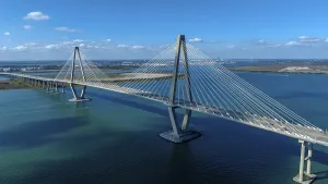 Aerial View of the Arthur Ravenel Jr