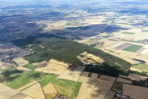 Aerial view of the Asse, nuclear