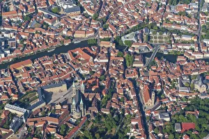 Aerial view Bamberg, Franconia