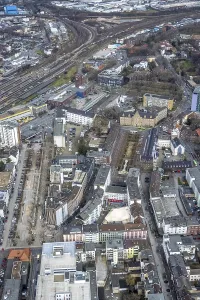 Aerial view, Bert-Brecht-Haus, Paul-Reusch-StraBe