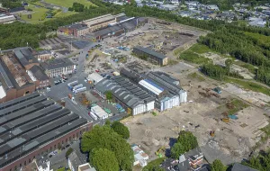 Aerial view, Bochumer Verein Kruppwerke