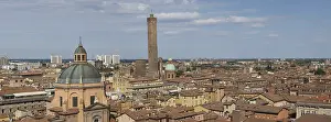 Aerial view of Bologna, Italy