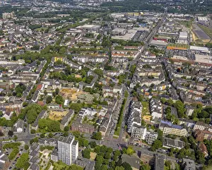 Aerial view, BornstraBe residential area