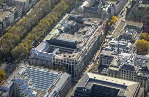Aerial view, commercial building conversion Breite StraBe
