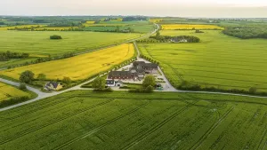 Category Scandinavia Prints: Aerial view, Denmark, Region Syddanmark