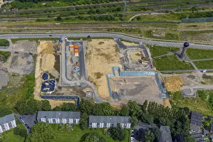 Aerial view, Duisburg-Sud
