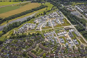 Category Historic EN Prints: Aerial view, Duisburg-Sud