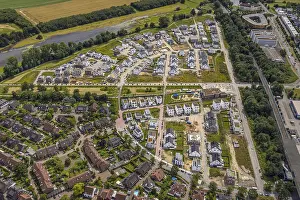 Category Historic EN Prints: Aerial view, Duisburg-Sud