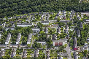Category Historic EN Prints: Aerial view, Duisburg-Sud
