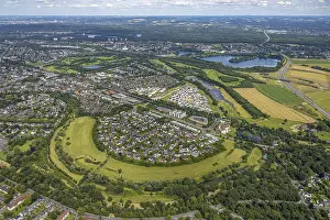Category Historic EN Prints: Aerial view, Duisburg-Sud